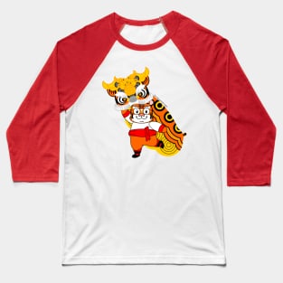 CNY: YEAR OF THE TIGER - LORD TIGER DANCER Baseball T-Shirt